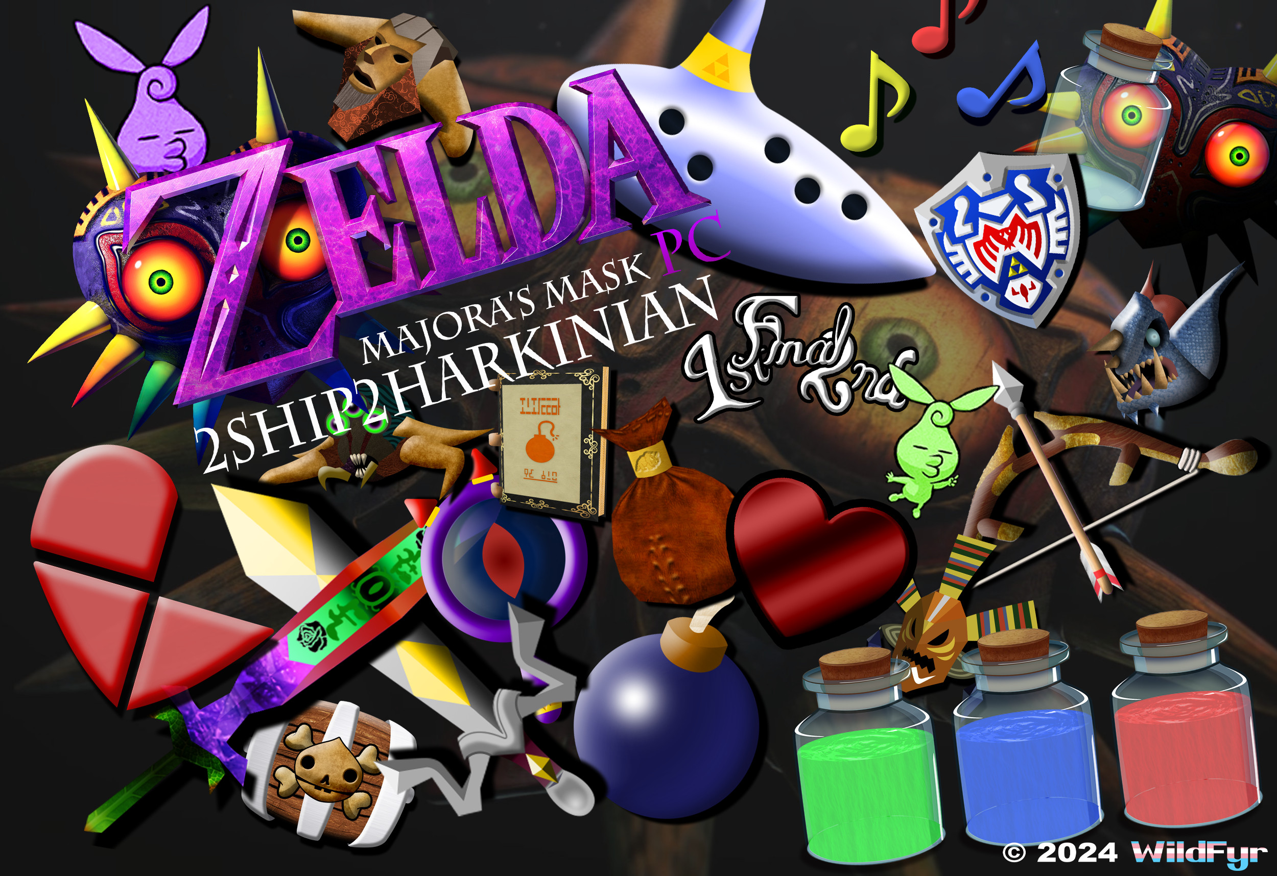 2Ship2Harkinian HD Menu and HUD Mod product banner